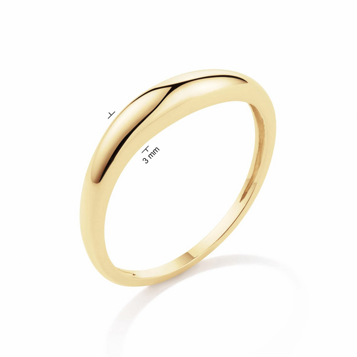 Women's 14K Yellow Gold Size 8 , Fashion Ring