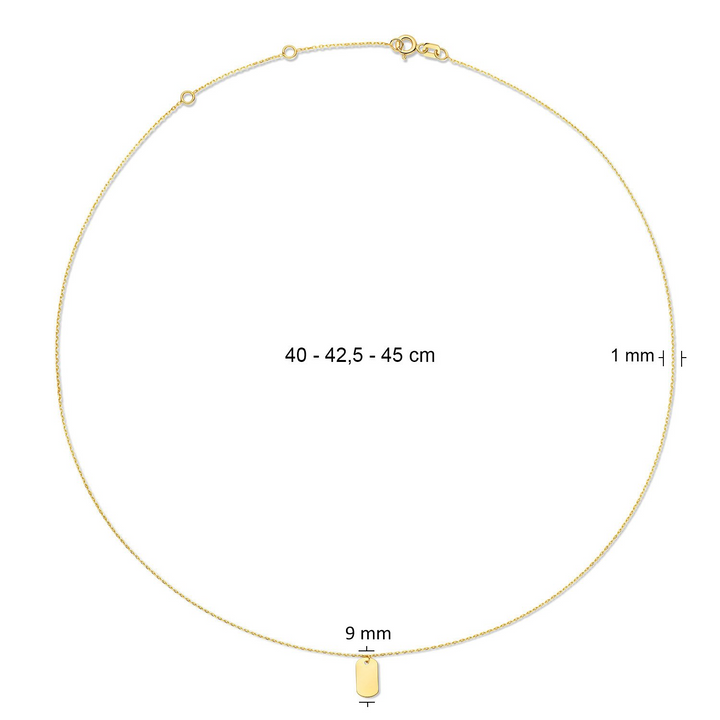 14K Yellow Gold Cable Link 18 ", Weight ,Gold Chain