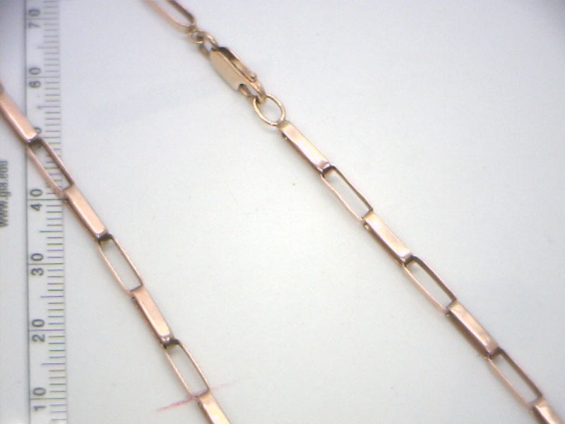 10K Yellow Gold Open Link 24 ", Weight 12.4 ,Gold Chain