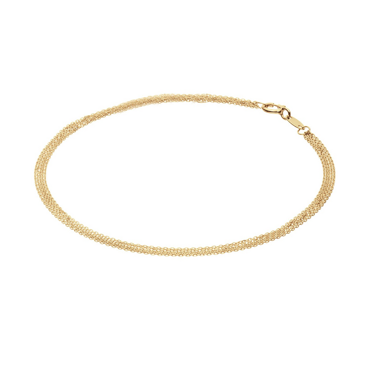 14K Yellow Gold Cable Link 7.5 ", Weight Grams, Gold Bracelet