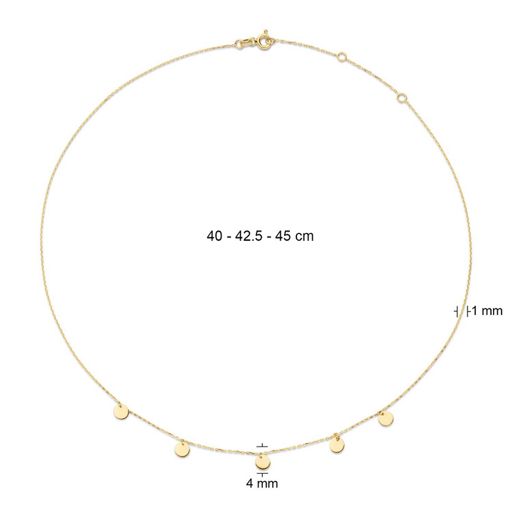 14K Yellow Gold Cable Link 18 ", Weight ,Gold Chain