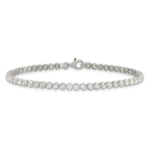 Sterling Silver 7.5 ", Weight ,Silver Bracelet