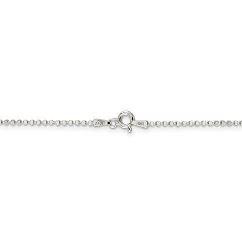 Sterling Silver Bead 9 ", Weight ,Silver Bracelet