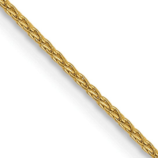 10K Yellow Gold Wheat 18 ", Weight ,Gold Chain