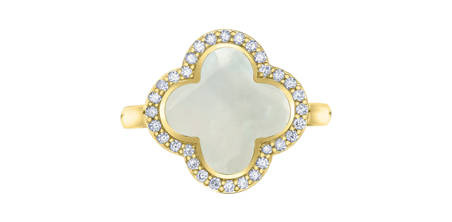 10K Yellow Gold Gemstone ring CTW.