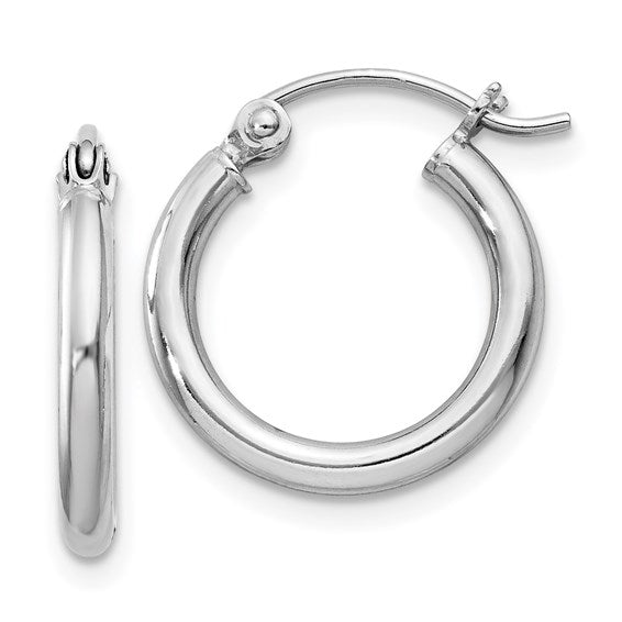 Sterling Silver Small Hoop Silver Earrings