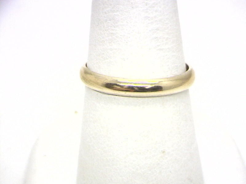 Women's 10K Yellow Gold Half Round Wedding Band