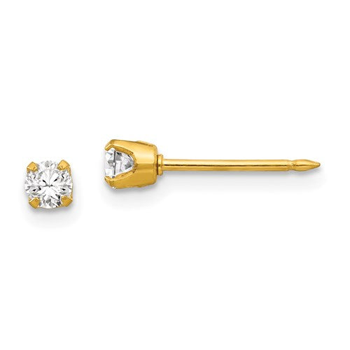 14K Yellow Gold Gold Earrings