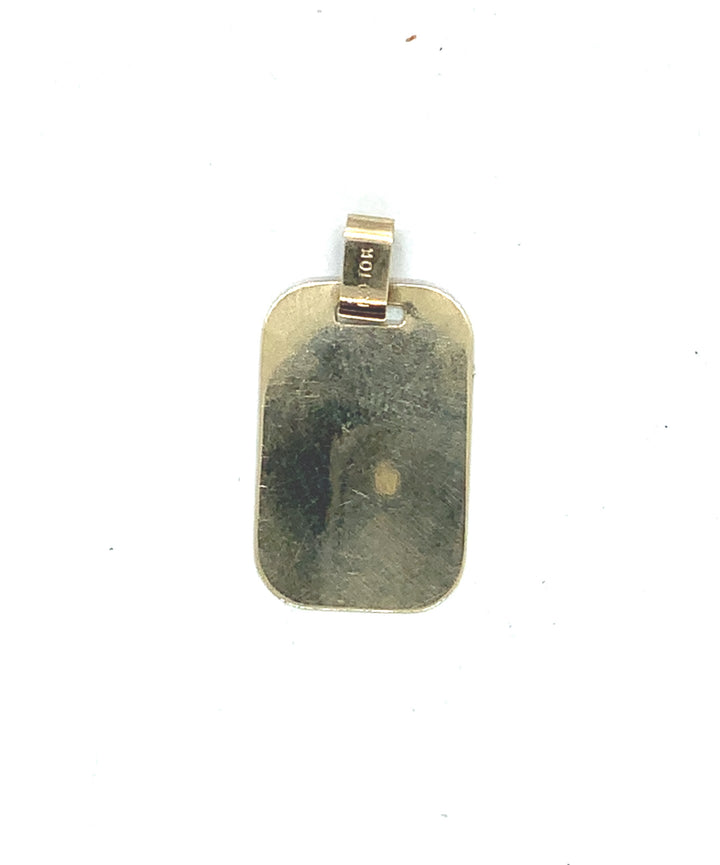 10K Yellow Gold , Weight 1 Grams, Gold Pendant