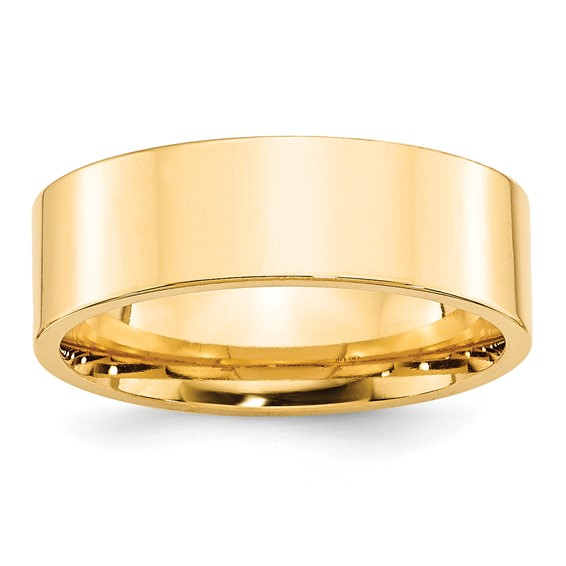 Gold Wedding Bands  -  Men'