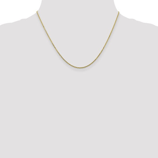 10K Yellow Gold Cable Link 18 ", Weight 2.49 ,Gold Chain