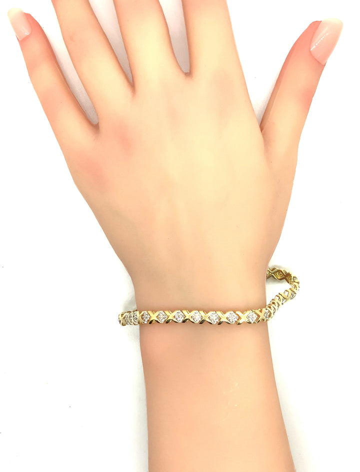 14K Yellow Gold 7.5 ", Weight 10.3 Grams, Gold Bracelet