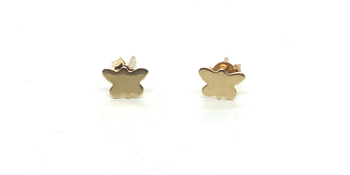 10K Yellow Gold Stud Gold Earrings