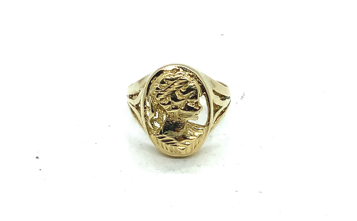 Women's 10K Yellow Gold Size 6 , Fashion Ring