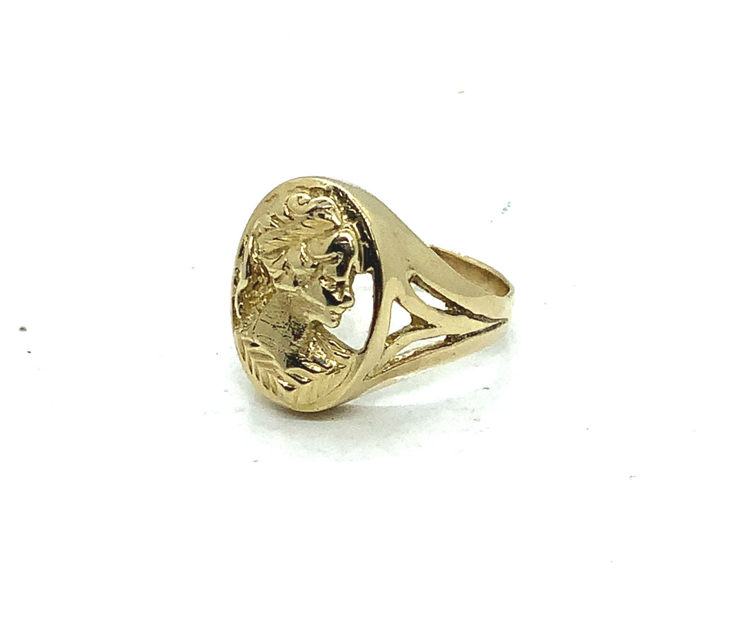 Women's 10K Yellow Gold Size 6 , Fashion Ring