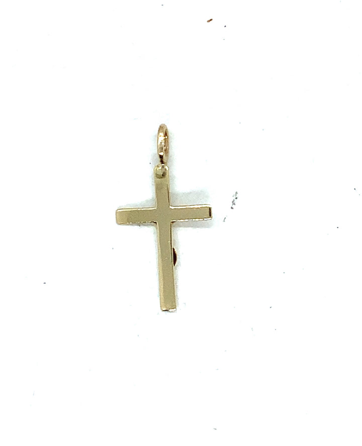 10K Yellow Gold Crucifix, Weight 0.4 Grams, Gold Pendant