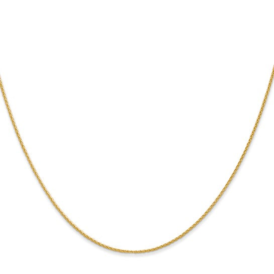 10K Yellow Gold Wheat 18 ", Weight ,Gold Chain