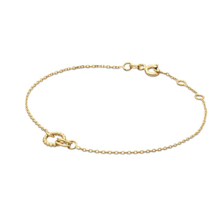 14K Yellow Gold Cable Link 7.5 ", Weight Grams, Gold Bracelet