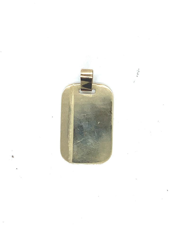 10K Yellow Gold , Weight 1 Grams, Gold Pendant