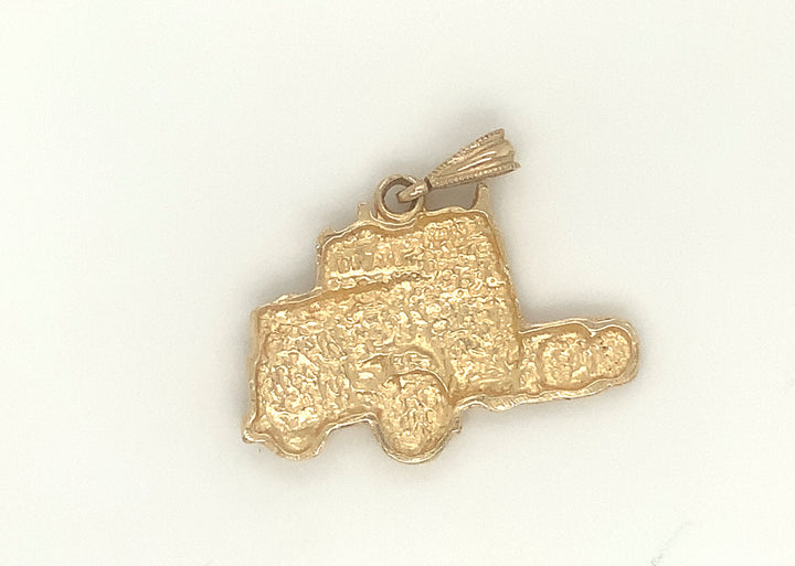 10K Yellow Gold , Weight 3.47 Grams, Gold Pendant