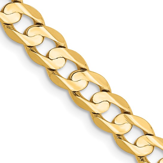 10K Yellow Gold Curb 18 ", Weight 12.3 ,Gold Chain