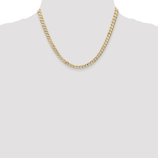 10K Yellow Gold Curb 18 ", Weight 12.3 ,Gold Chain