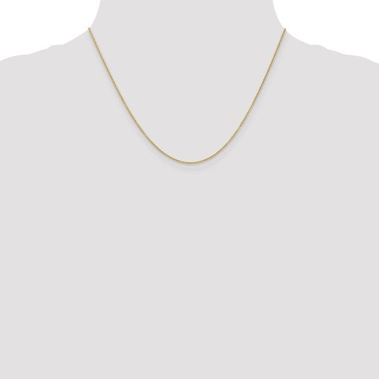 14K Yellow Gold Cable Link 18 ", Weight ,Gold Chain