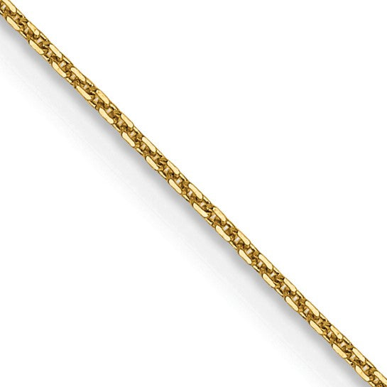 14K Yellow Gold Cable Link 18 ", Weight ,Gold Chain