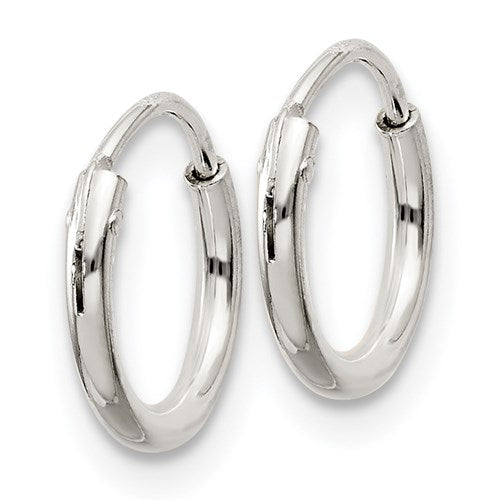 Sterling Silver Small Hoop Silver Earrings