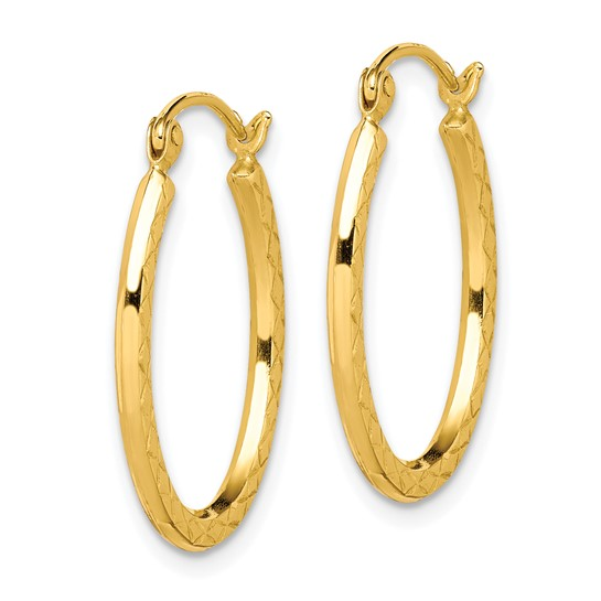 10K Yellow Gold Gold Earrings